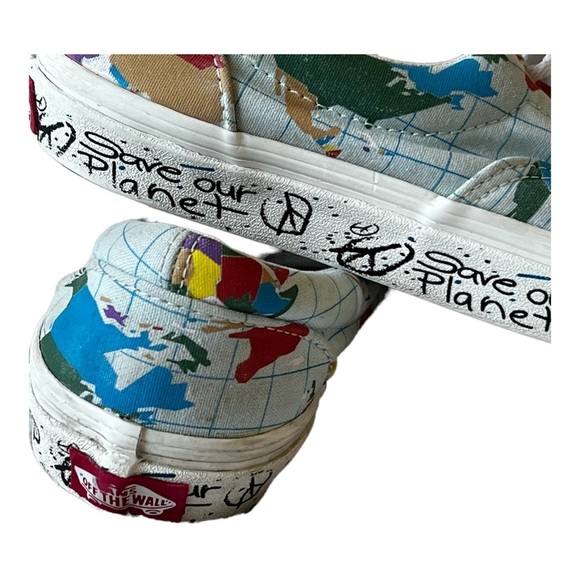 VANS limited edition Save out Plant shoes size 6.5 - Picture 9 of 10